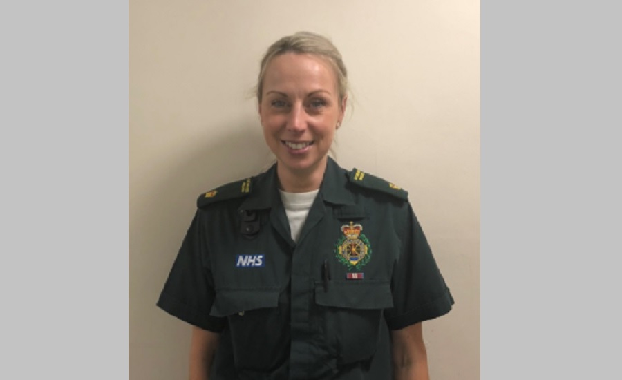 Samantha Westwell in Ambulance uniform